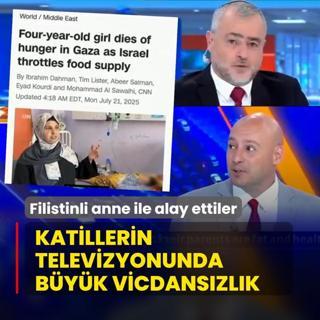 Katillerin televizyonunda byk vicdanszlk! Filistinli anne ile alay ettiler