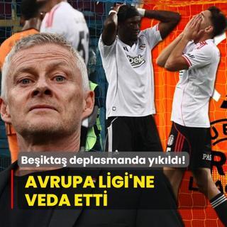 Beikta deplasmanda ykld! Avrupa Ligi'ne veda etti