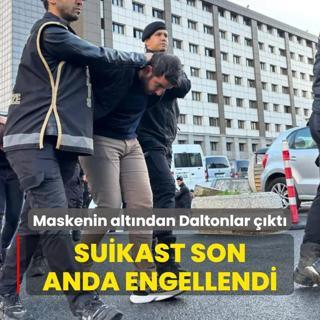 Maskenin altndan Daltonlar kt! Suikast son anda engellendi