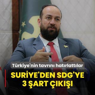 Suriye'den terr rgt SDG'ye 3 art k! Trkiye'nin tavrn hatrlattlar