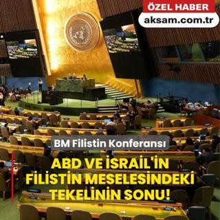 BM Filistin Konferans: ABD ve srail'in Filistin meselesindeki tekelinin sonu!