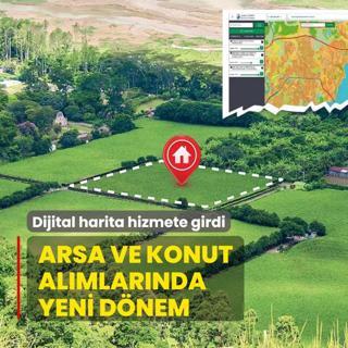 Arsa ve konut almlarnda yeni dnem: Dijital harita hizmete girdi