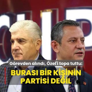 Grevden alnd zel'i topa tuttu: Buras bir kiinin partisi deil