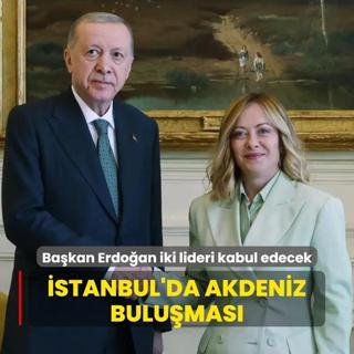 stanbul'da Trkiye, talya ve Libya grmesi