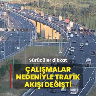 Srclere kritik uyar! Otoyolda almalar yarndan itibaren balyor