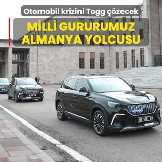 Trkiye'nin milli gururu Almanya yolcusu! Otomobil krizini Togg zecek
