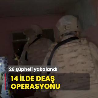 14 ilde DEA operasyonu: 26 pheli yakaland