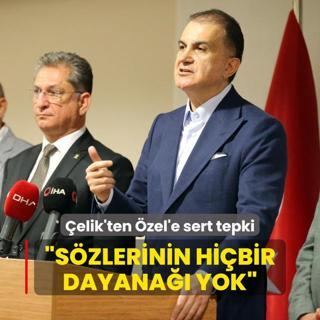 AK Parti Szcs elik'ten zel'e tepki: Szlerinin hibir dayana yok