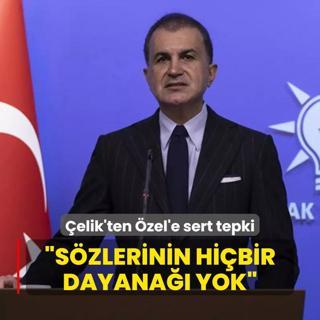 AK Parti Szcs elik'ten zel'e tepki: Szlerinin hibir dayana yok