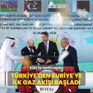Trkiye'den Suriye'ye doal gaz ak balad... Bakan Bayraktar: Halep'ten sonra Humus'a tayacaz