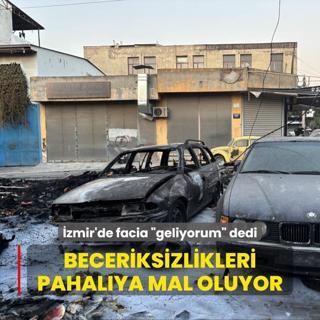 Beceriksizlikleri zmirliye pahalya mal oluyor! Facia geliyorum dedi