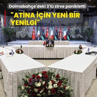 Dolmabahe'deki 3'l zirve panikletti: Atina iin yeni bir yenilgi