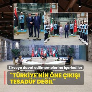 stanbul'daki zirveye davet edilmemelerine ierlediler: Trkiye'nin ne k tesadf deil