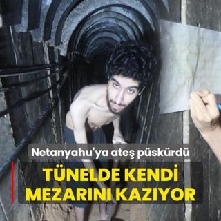 Netanyahu'ya ate pskrd! Tnelde kendi mezarn kazyor