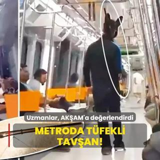 Uzmanlar, metrodaki tfekli tavan paniini AKAM'a deerlendirdi!