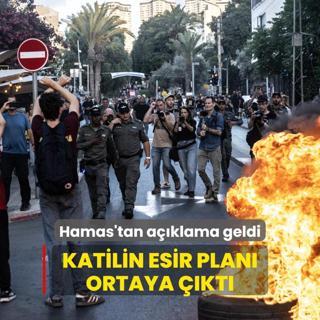 Katilin esir plan ortaya kt... Hamas'tan aklama geldi