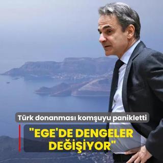 Trk donanmas komuyu panikletti: Ege'de dengeler deiiyor