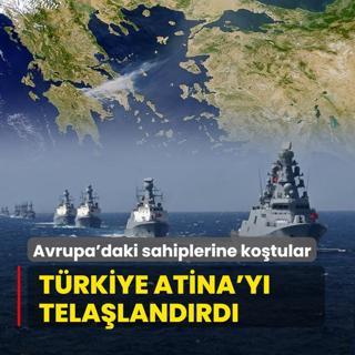 Avrupa'daki sahiplerine kotular! Trkiye Atina'y telalandrd
