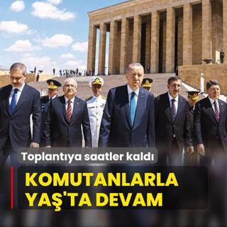 Komutanlarla YA'ta devam