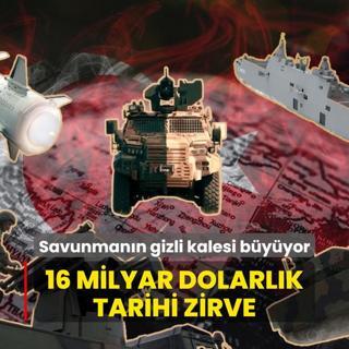 Savunmann gizli kalesi byyor: 16 milyar dolarlk tarihi zirve