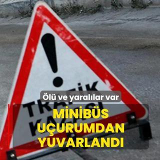Sivas'ta ii minibs uurumdan yuvarland: l ve yarallar var