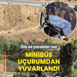 Sivas'ta ii minibs uurumdan yuvarland: l ve yarallar var