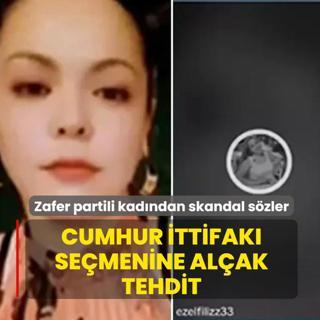 TikTok yayn tepki ekti: Zafer partili kadndan Cumhur ttifak semenine alak tehdit