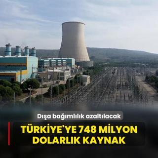 Trkiye'ye 748 milyon dolarlk kaynak! Bakan imek: Hedefimiz enerjide bamll azaltmak