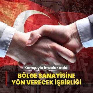 Komuyla imzalar atld... Blge sanayisine yn verecek ibirlii