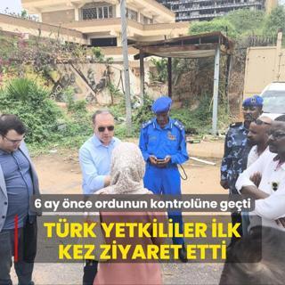 6 ay nce ordu tarafndan kontrol saland: Trk yetkililer ilk kez ziyaret etti