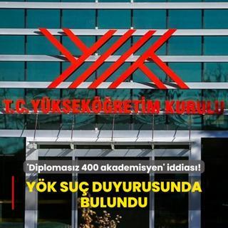 'Diplomasz 400 akademisyen' iddias! YK su duyurusunda bulundu