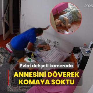 Evlat deheti kamerada! Annesini dverek komaya soktu