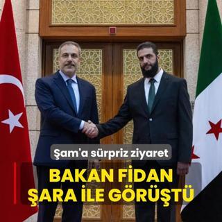 am'a srpriz ziyaret... Bakan Fidan, ara ile grt