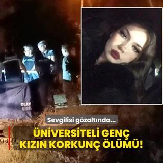 Sevgilisi gzaltnda... niversiteli gen kzn korkun lm!