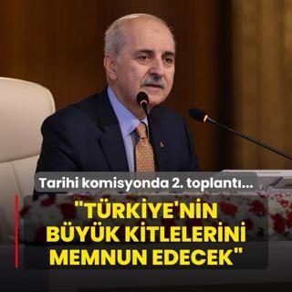 Tarihi komisyonda 2. toplant... TBMM Bakan Kurtulmu: kacak anlay Trkiye'nin byk kitlelerini memnun edecek