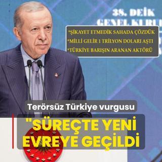 Terrsz Trkiye sreci! Bakan Erdoan: Trk siyaseti psikolojik eii at