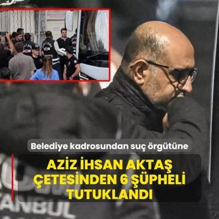 Belediye kadrosundan su rgtne... Aziz hsan Akta etesinden 6 pheli tutukland
