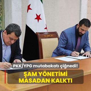 PKK/YPG mutabakat inedi! am ynetimi masadan kalkt