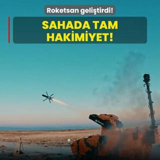 Roketsan gelitirdi! Sahada tam hakimiyet!