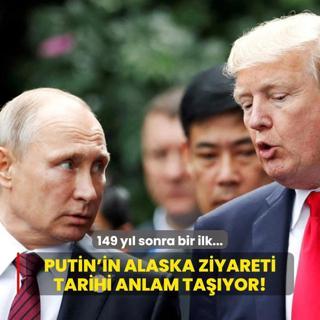 149 yl sonra bir ilk! Putin'in Alaska ziyareti tarihi anlam tayor