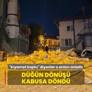Kyamet koptu diyen vatandalar o anlar anlatt! Dn dn kabusa dnd