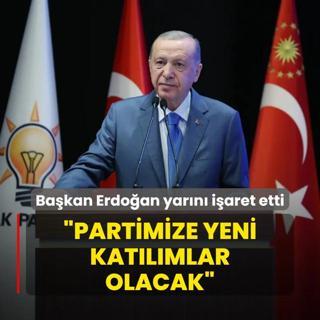 Bakan Erdoan yarn iaret etti: Partimize yeni katlmlar olacak