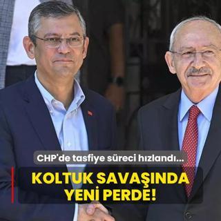 CHP'de tasfiye sreci hzland... Koltuk savanda yeni perde!