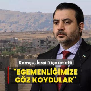 Komu blgeyi uyard: srail egemenliimize gz koydu