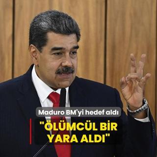 Maduro BM'yi hedef ald: lmcl bir yara ald