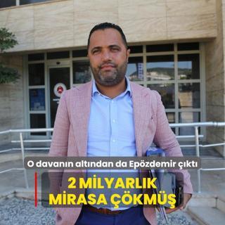 O davann altndan da Rezan Epzdemir kt: 2 milyarlk mirasa km