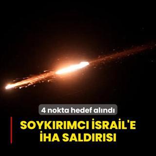 Soykrmc srail'e HA saldrs: 4 nokta hedef alnd