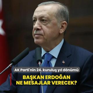 AK Parti'nin 24. kurulu yl dnm: Bakan Erdoan ne mesajlar verecek?
