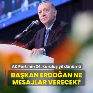 AK Parti'nin 24. kurulu yl dnm: Bakan Erdoan ne mesajlar verecek?