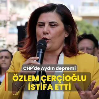 CHP'de Aydn depremi: eriolu istifa etti